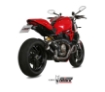 Afbeeldingen van MIVV MK3 Black RVS dempers Ducati M1200 '14-16