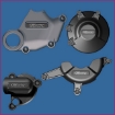 Afbeeldingen van GB-Racing engine cover set Ducati 848 2008- (koppeling, dynamo, waterpomp en oil inspection)