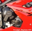 Afbeeldingen van GB-Racing engine cover set Triumph Daytona 675 '06-10 / Street Triple '07-10 (koppeling, pulse en dynamo)