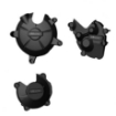 Afbeeldingen van GB-Racing engine cover set Kawasaki ZX6-R '07-'08 (koppeling, pulse en dynamo)