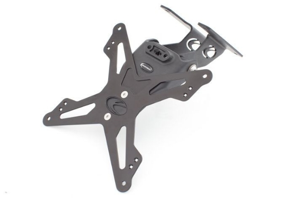 Afbeeldingen van Kentekenplaathouder Evotech Aprilia RSV1000 MILLE '04-'08 / Tuono '06-'10