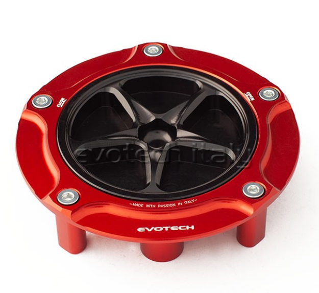 Afbeeldingen van Tankdop Evotech met schroefdop Honda (diverse modellen)