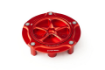 Afbeeldingen van Tankdop Evotech met schroefdop Honda (diverse modellen) rood/rood