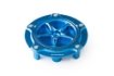 Afbeeldingen van Tankdop Evotech met schroefdop Honda (diverse modellen) blauw/blauw