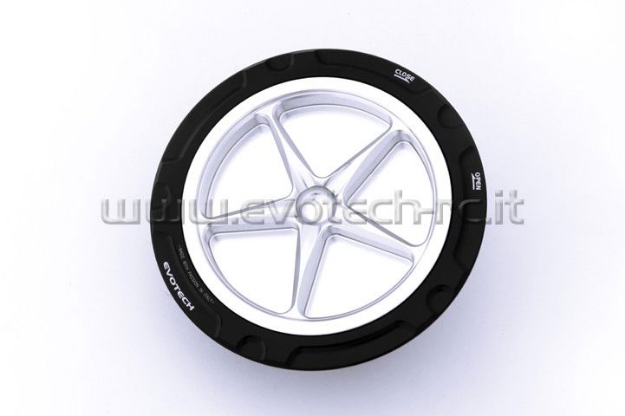 Afbeeldingen van Tankdop met schroefdop van Evotech voor de BMW S1000RR 2009- zwart/zilver