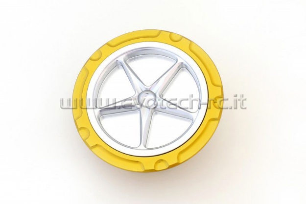 Afbeeldingen van Tankdop met schroefdop van Evotech voor de BMW S1000RR 2009- goud/zilver