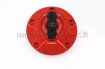 Afbeeldingen van Tankdop met snelsluiter van Evotech voor diverse Yamaha / Ducati / MV Agusta rood/rood