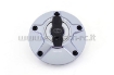 Afbeeldingen van Tankdop met snelsluiter Evotech diverse Yamaha / Ducati / MV Agusta titanium/titanium