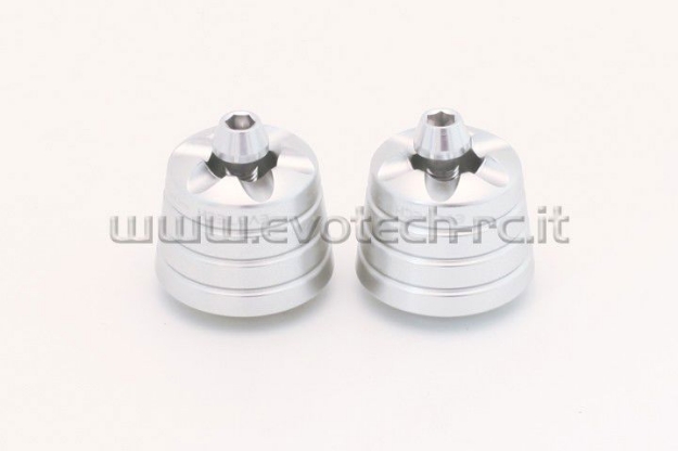 Afbeeldingen van Trillingsdempers Evotech Triumph Speed Triple/R '11--Zilver