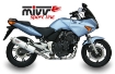 Afbeeldingen van MIVV Oval Classic RVS demper (small) Honda CBF600 '04-