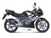 Afbeeldingen van MIVV RVS systeem met X-Cone Black demper Honda CBR125R ’04-10