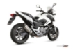 Afbeeldingen van MIVV Suono Steel Black RVS demper Honda NC700/750S/X