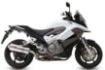 Afbeeldingen van MIVV Oval Classic RVS demper Honda Crossrunner VFR800X '11-'14