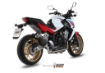 Afbeeldingen van MIVV 4-2-1 systeem met GP carbon demper Honda CBR650F / CB650F '14-