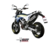 Afbeeldingen van MIVV Oval titanium demper met carbon cap Husqvarna 701 Enduro / Supermoto '17-19