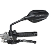 Afbeeldingen van Stuurspiegel model Enjoy links/rechts zwart/zwart Chaft