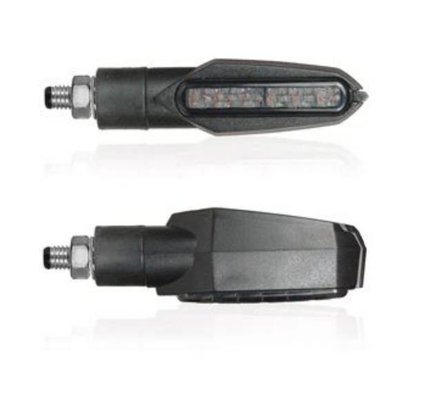 Afbeeldingen van Knipperlichten LED model Fiction getint Chaft