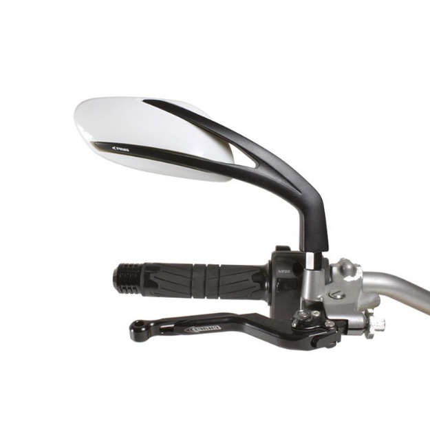 Afbeeldingen van Stuurspiegel model Mercury rechts wit Chaft