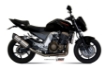Afbeeldingen van MIVV Suono Steel Black RVS demper Kawasaki Z750 '04-'06