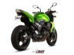Afbeeldingen van MIVV Double Gun Black demper Kawasaki Z750 '07-14