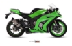 Afbeeldingen van MIVV Suono Steel Black RVS demper Kawasaki ZX10-R '11-'15