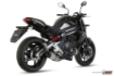 Afbeeldingen van MIVV Suono Steel Black RVS compleet systeem Kawasaki ER6-N '12-