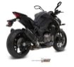 Afbeeldingen van MIVV Suono Steel Black RVS dempers Kawasaki Z1000 '14-