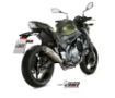Afbeeldingen van MIVV systeem met GP PRO titanium Kawasaki Ninja 650 / Z650 '17-22 (1 lambda)