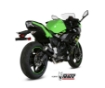 Afbeeldingen van MIVV systeem met MK3 carbon Kawasaki Ninja 650 / Z650 '17-22 (1 lambda)