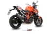 Afbeeldingen van MIVV Oval titanium demper met carbon cap KTM 1290 Superduke '14-'16