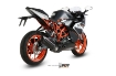 Afbeeldingen van MIVV RVS systeem met Suono steel black demper KTM RC125 '14-