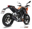 Afbeeldingen van MIVV Suono Steel Black KTM Duke 125/390 / Duke 125/390 '17-