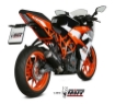 Afbeeldingen van MIVV MK3 Black RVS KTM Duke 125/390 / RC125/390 '17-