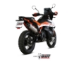 Afbeeldingen van MIVV Oval titanium demper met carbon cap KTM 790/890 Adventure / 890 SMT