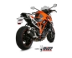 Afbeeldingen van MIVV MK3 carbon dubbel KTM 1290 Superduke '14-
