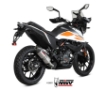 Afbeeldingen van MIVV Oval titanium demperset met carbon cap KTM 390 Adventure '20-