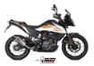 Afbeeldingen van MIVV Oval titanium demperset met carbon cap KTM 390 Adventure '20-