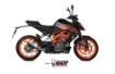 Afbeeldingen van MIVV MK3 RVS demper KTM Duke 125/ 390 '21-