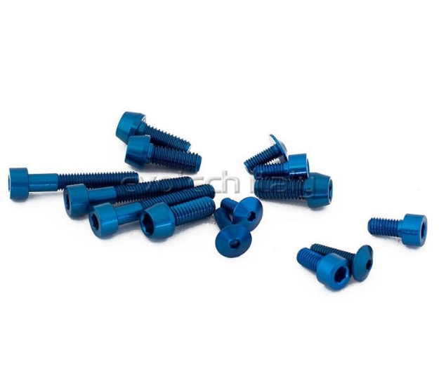 Afbeeldingen van Kuipboutenset aluminium Evotech Honda CBR1000RR-R / SP '20-