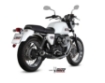 Afbeeldingen van MIVV RVS BLACK GHIBLI dempers Moto Guzzi V7 Classic / Special / Stone '08-