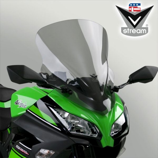 Afbeeldingen van Vervangingsruit National Cycle VStream sport touring licht getint Kawasaki Ninja 300Z '13-17