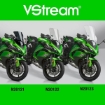 Afbeeldingen van Vervangingsruit National Cycle VStream tall touring transparant Kawasaki Z1000SX '17-'19