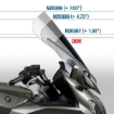 Afbeeldingen van Vervangingsruit National Cycle VStream touring Yamaha FJR1300 '13-21