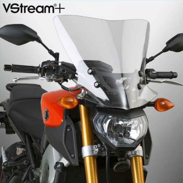 Afbeeldingen van Vervangingsruit National Cycle VStream touring transparant Yamaha MT-09 '13-16
