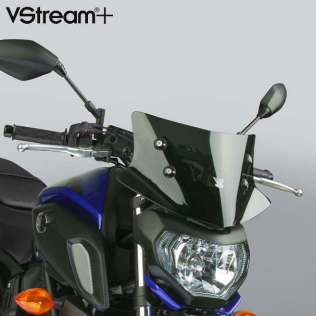 Afbeeldingen van Vervangingsruit National Cycle VStream sport donker getint Yamaha MT-07 ’18-