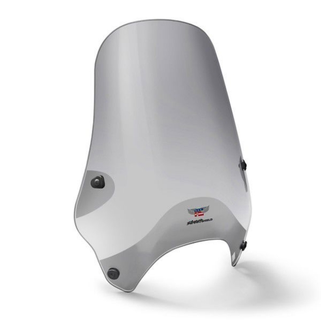 Afbeeldingen van Windscherm Street Shield licht getint Lexan® Polycarbonate National Cycle