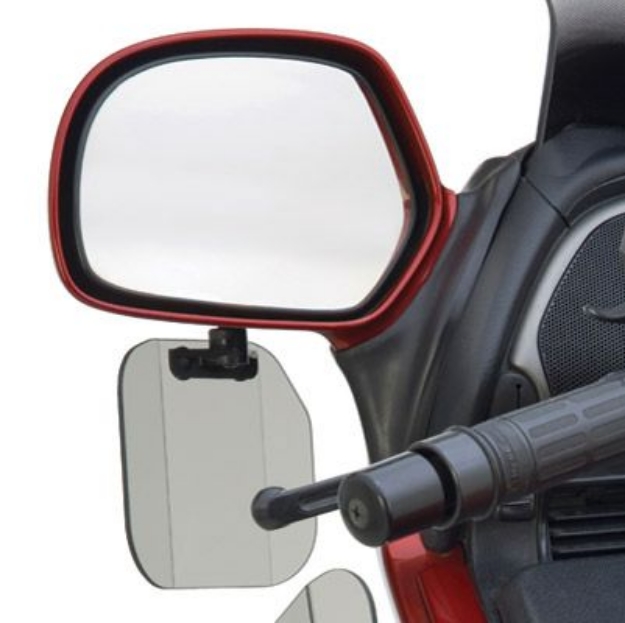 Afbeeldingen van Wing Deflectors spiegel licht getint Honda GL1800 -'11 National Cycle