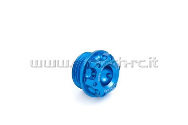 Afbeeldingen van Olievuldop Evotech BMW S1000RR '09-/ S1000XR '15--Blauw