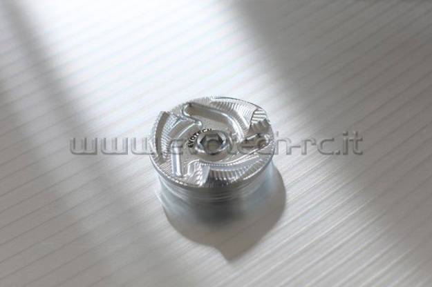 Afbeeldingen van Olievuldop Evotech voor diverse BMW boxer modellen-Zilver