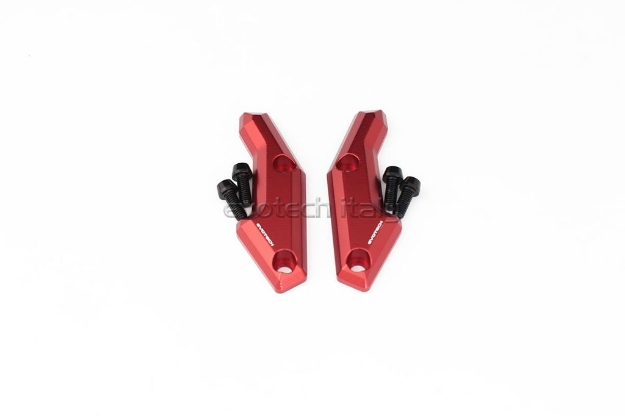 Afbeeldingen van Front axle fork guard rood Honda Africa Twin Adventure Sport '18